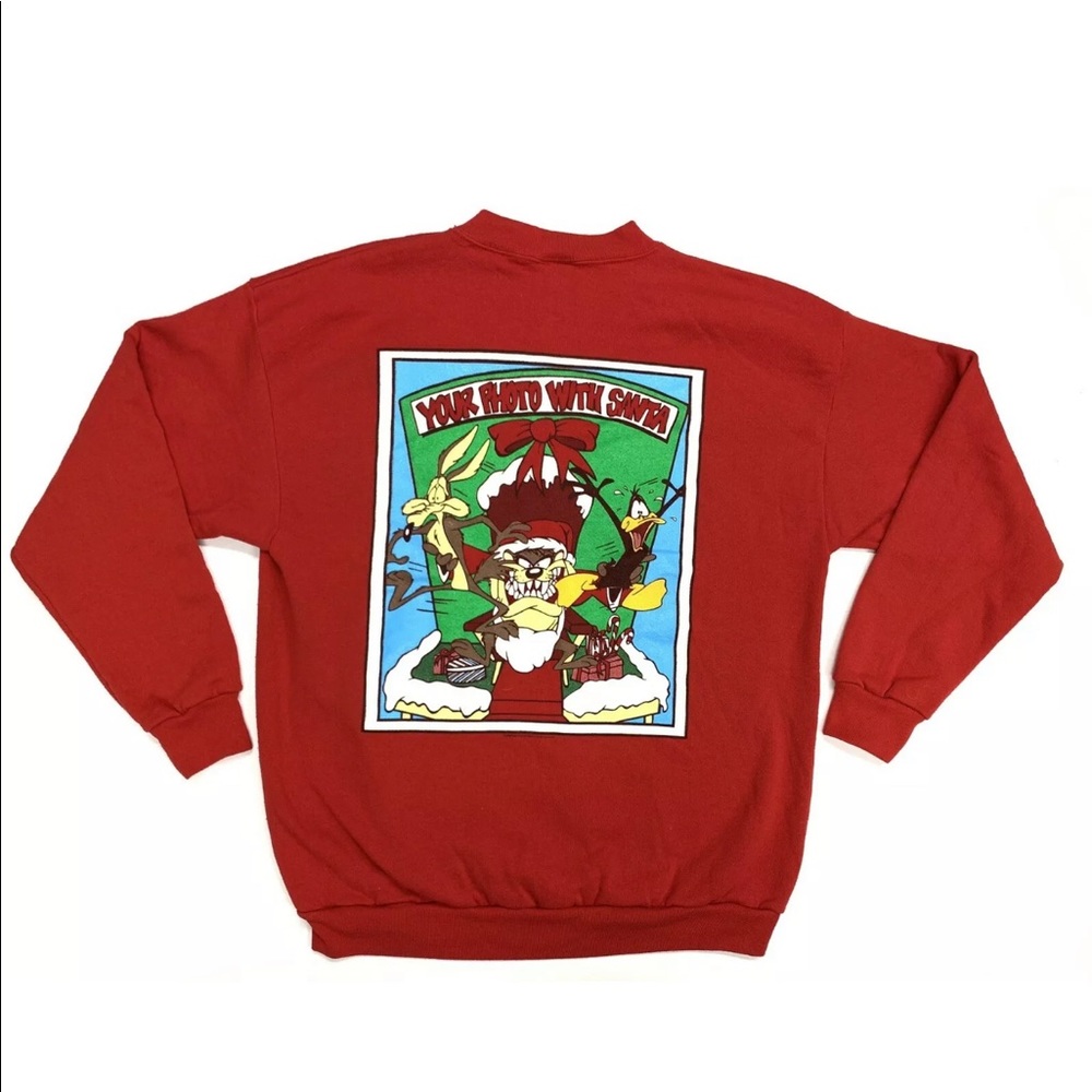 VTG 1995 Tasmania Devil Taz Looney Tunes Christmas